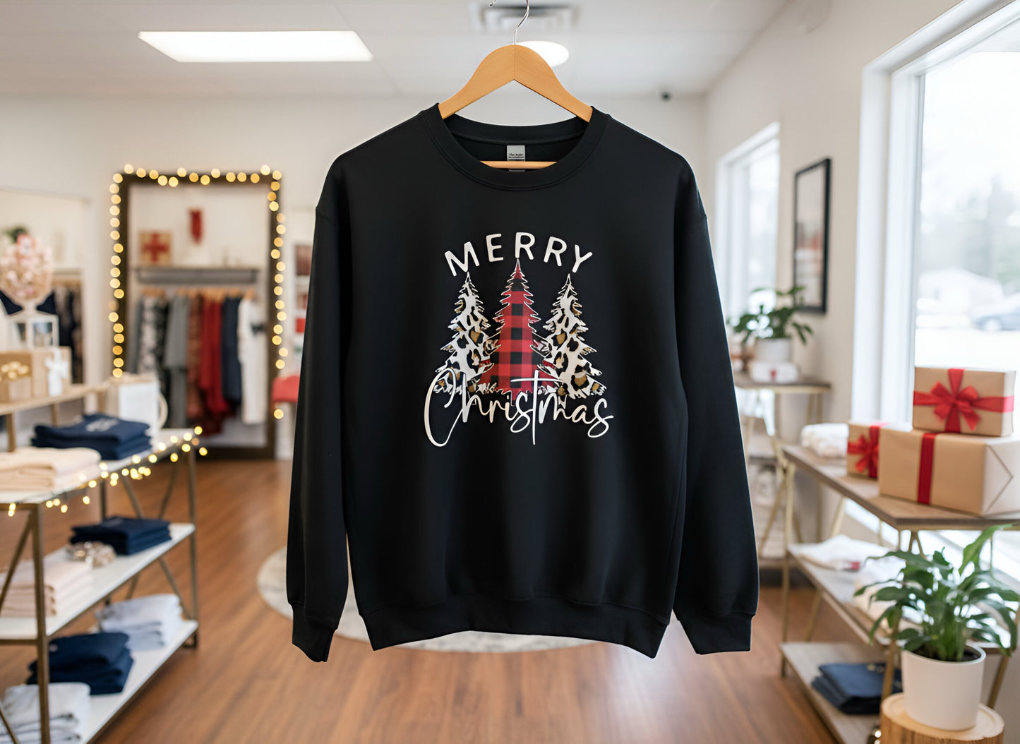 "Merry Christmas" Graphic Top-FINAL SALE