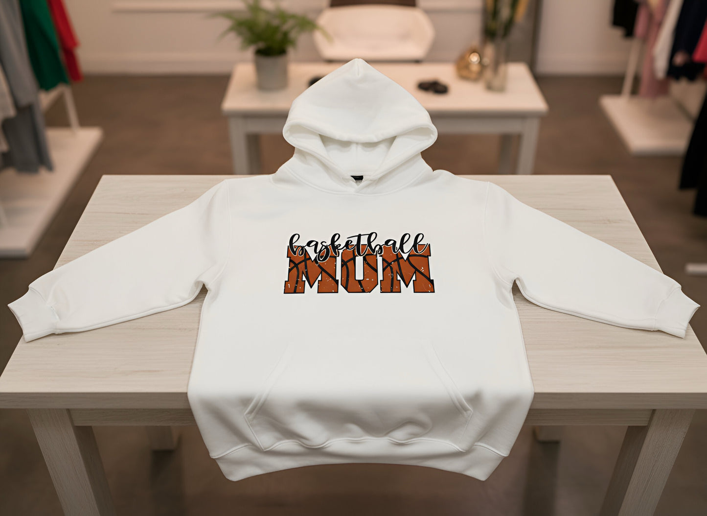 "Basketball Mom" Graphic Top