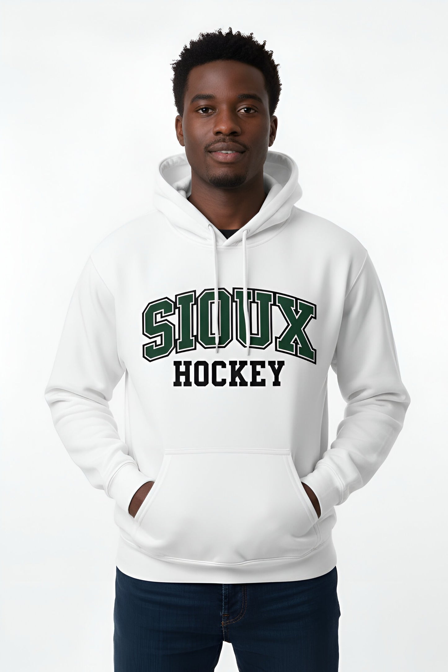 "SIOUX Hockey" Hooded Sweatshirt