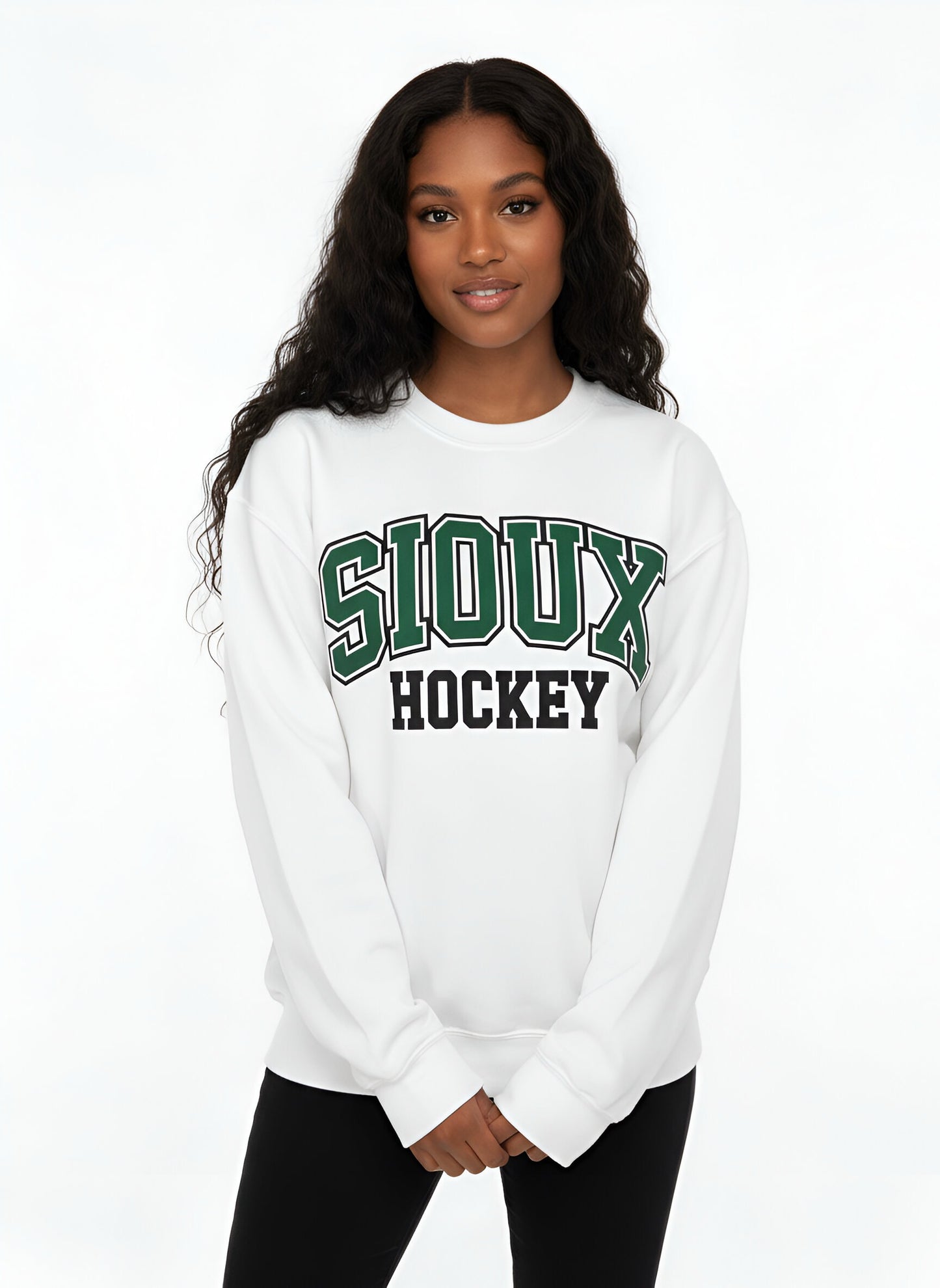 "SIOUX Hockey" Crewneck Sweatshirt