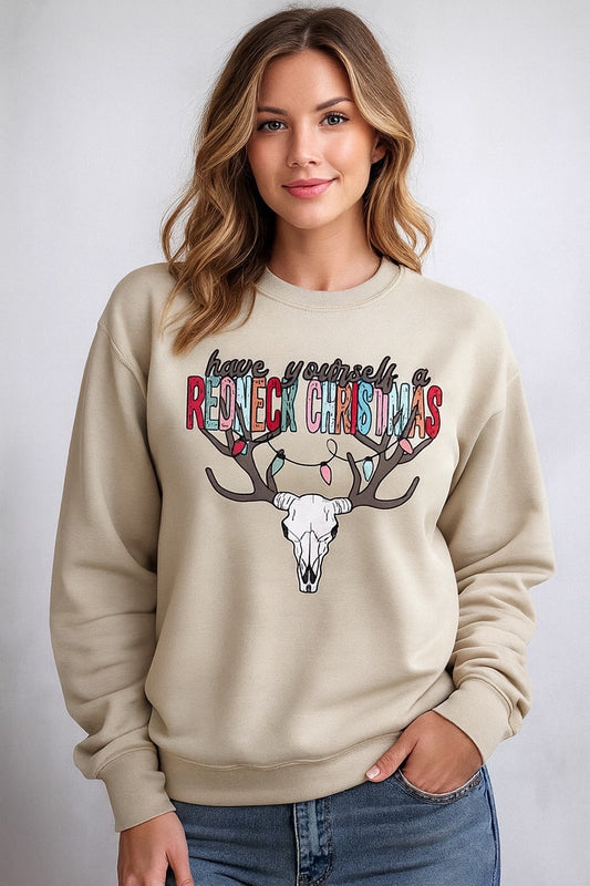 "Redneck Christmas" Graphic Top