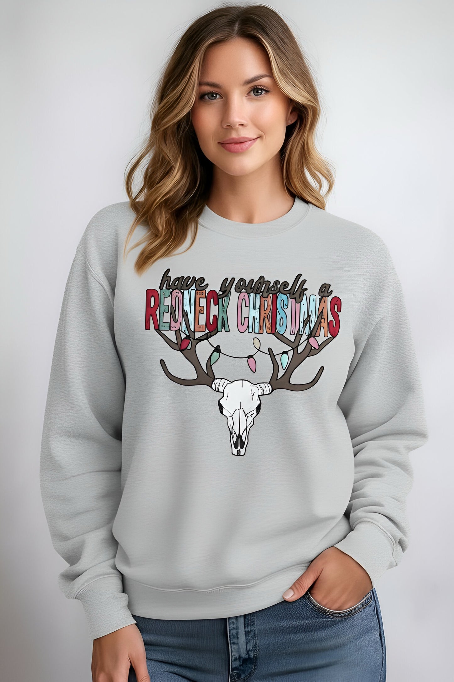 "Redneck Christmas" Graphic Top