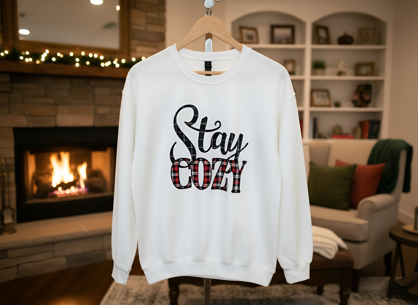 "Stay Cozy" Graphic Top-FINAL SALE