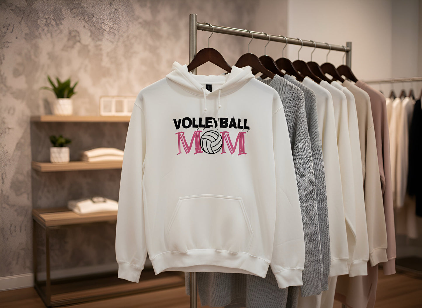 "Volleyball Mom" Graphic Top